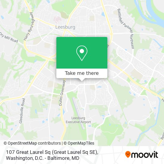 107 Great Laurel Sq map