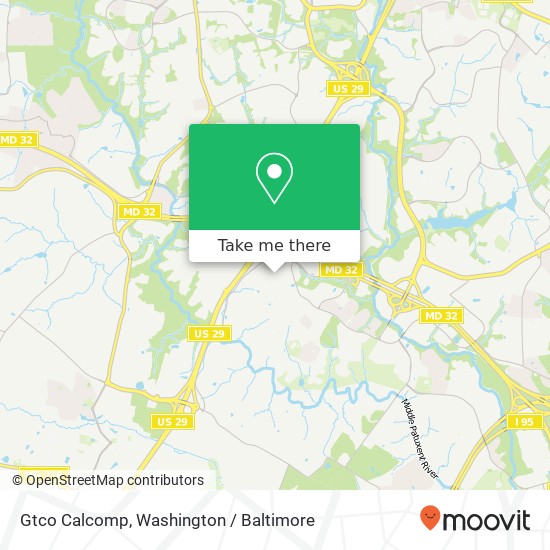 Mapa de Gtco Calcomp, 7125 Riverwood Dr