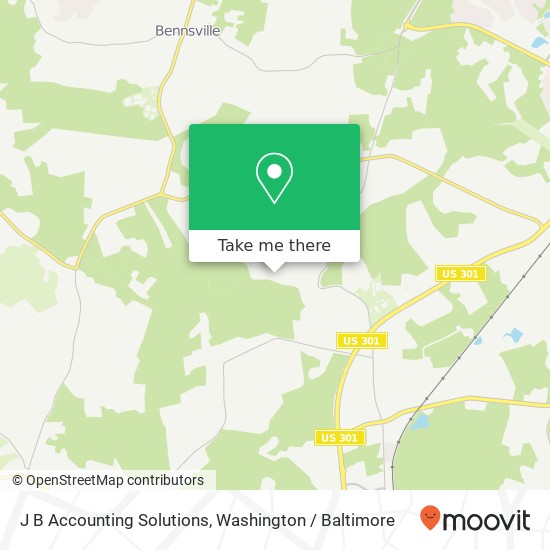 J B Accounting Solutions, 9234 Crescent Ln map