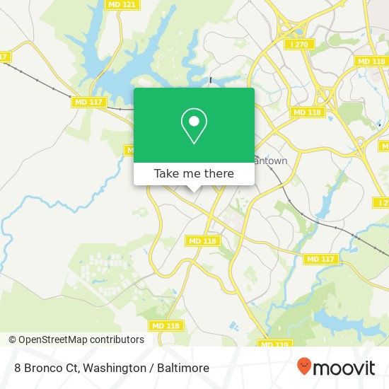 8 Bronco Ct, Germantown, MD 20874 map