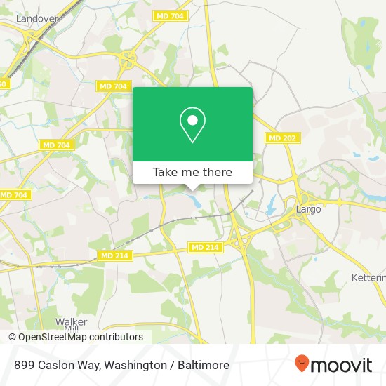 899 Caslon Way, Hyattsville (N ENGLEWOOD), MD 20785 map