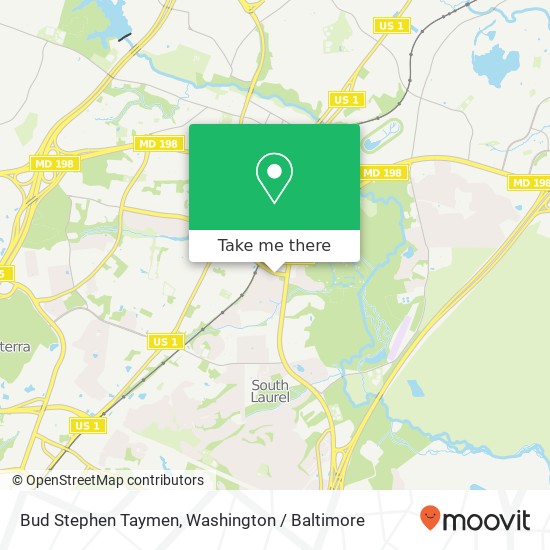 Mapa de Bud Stephen Taymen, 9101 Cherry Ln