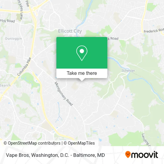 Vape Bros, 4500 Vinter Way map