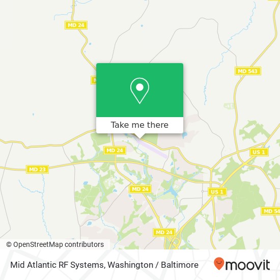 Mid Atlantic RF Systems, 105 E Jarrettsville Rd map