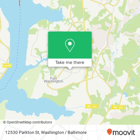 12530 Parkton St, Fort Washington, MD 20744 map