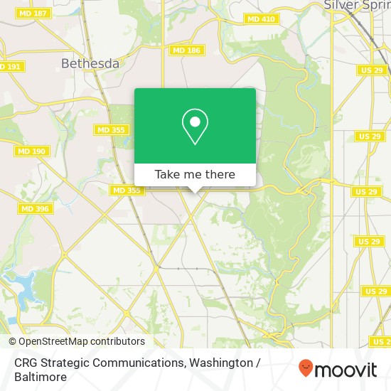 Mapa de CRG Strategic Communications, 3614 Kanawha St NW