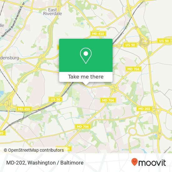 MD-202, Hyattsville (LANDOVER), MD 20785 map