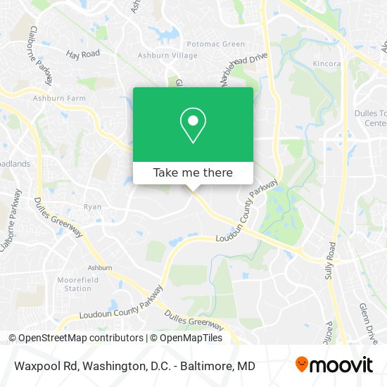 Mapa de Waxpool Rd