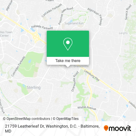 21759 Leatherleaf Dr map