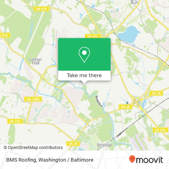 BMS Roofing, 11721 Pump Station Way map