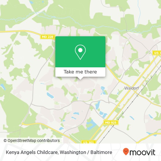 Mapa de Kenya Angels Childcare, 3966 Prickly St