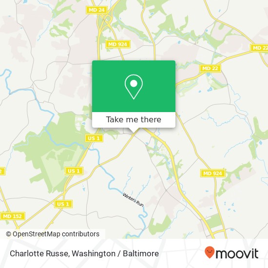 Mapa de Charlotte Russe, 696 Baltimore Pike
