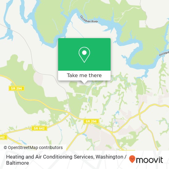 Mapa de Heating and Air Conditioning Services, 4773 Wellesley Dr