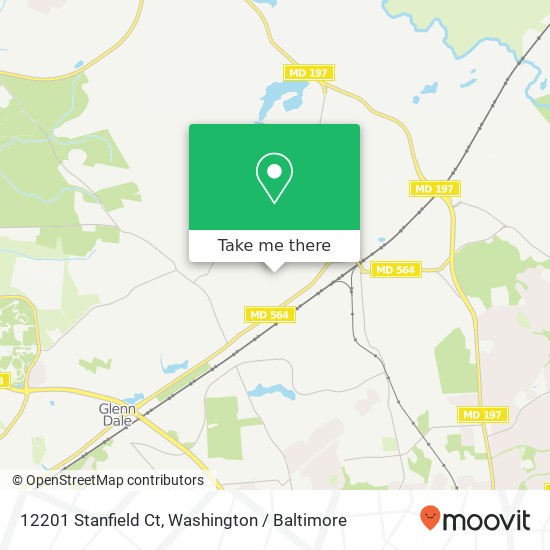 12201 Stanfield Ct, Bowie, MD 20720 map