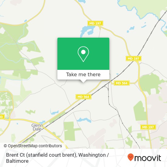 Brent Ct (stanfield court brent), Bowie, MD 20720 map