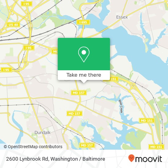 2600 Lynbrook Rd, Dundalk, MD 21222 map