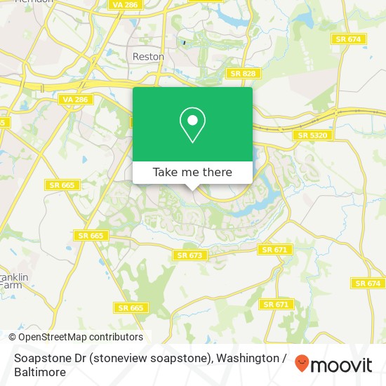 Soapstone Dr (stoneview soapstone), Reston, VA 20191 map