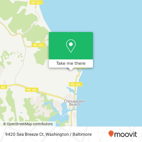 9420 Sea Breeze Ct, North Beach, MD 20714 map