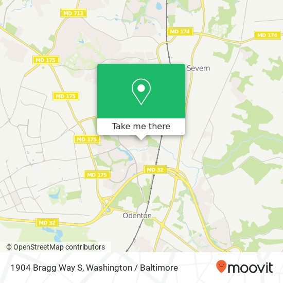 1904 Bragg Way S, Odenton, MD 21113 map