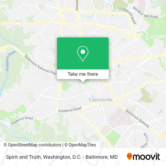 Spirit and Truth map