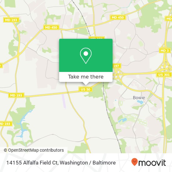 14155 Alfalfa Field Ct, Bowie, MD 20720 map