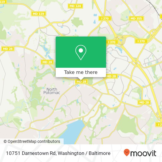 10751 Darnestown Rd, Rockville, MD 20850 map