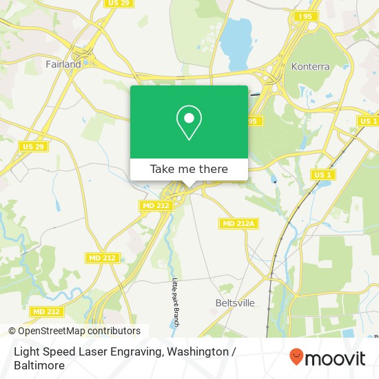 Light Speed Laser Engraving, 11600 Montgomery Rd map