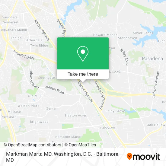 Markman Marta MD map