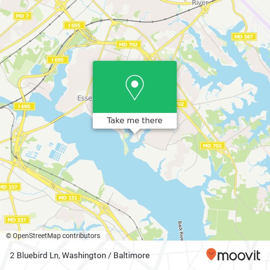 2 Bluebird Ln, Essex, MD 21221 map