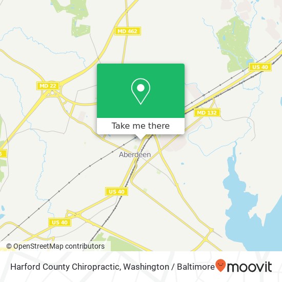 Mapa de Harford County Chiropractic, 200 N Philadelphia Blvd