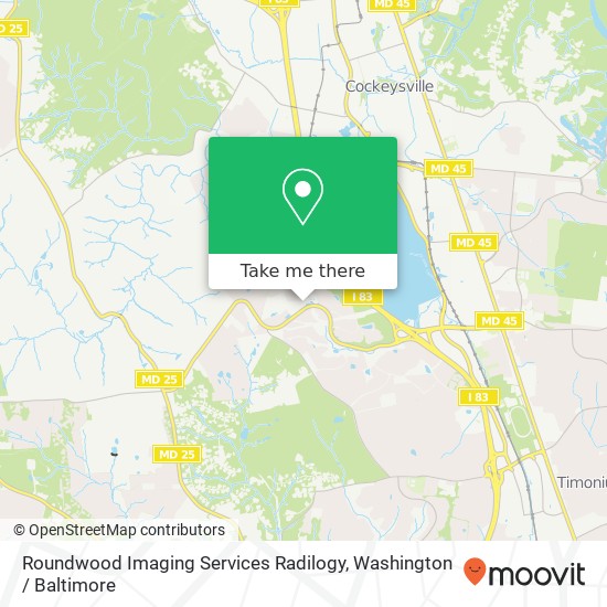 Mapa de Roundwood Imaging Services Radilogy, 12221 Tullamore Rd