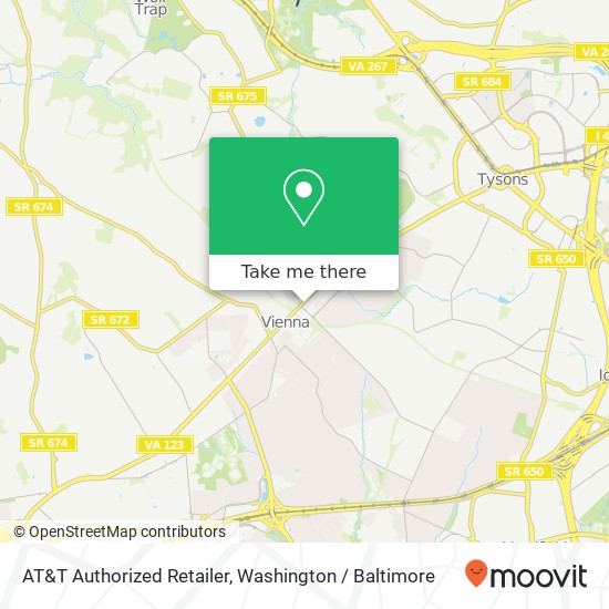 AT&T Authorized Retailer, 211 Maple Ave E map