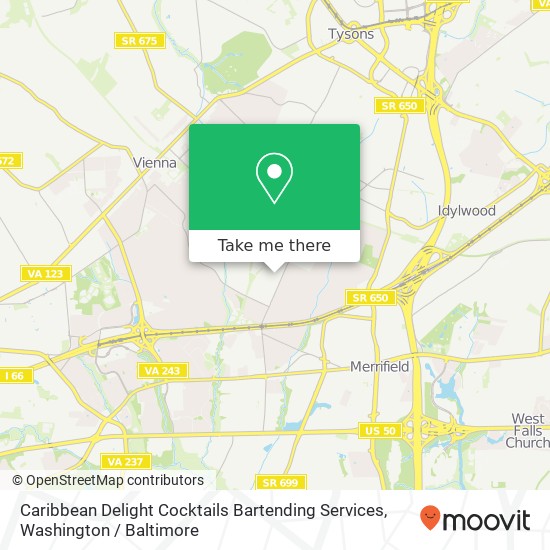 Caribbean Delight Cocktails Bartending Services map