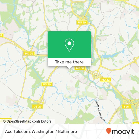 Mapa de Acc Telecom