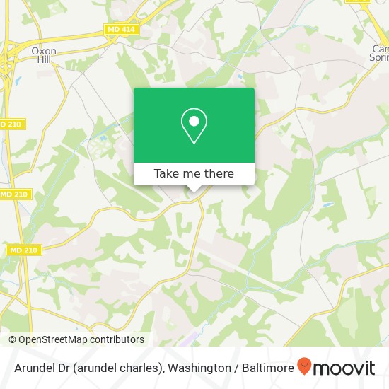 Arundel Dr (arundel charles), Fort Washington, MD 20744 map