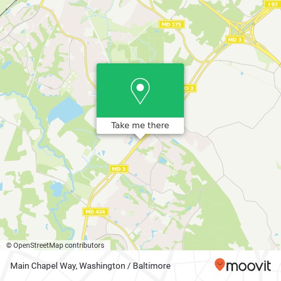 Main Chapel Way, Gambrills, MD 21054 map