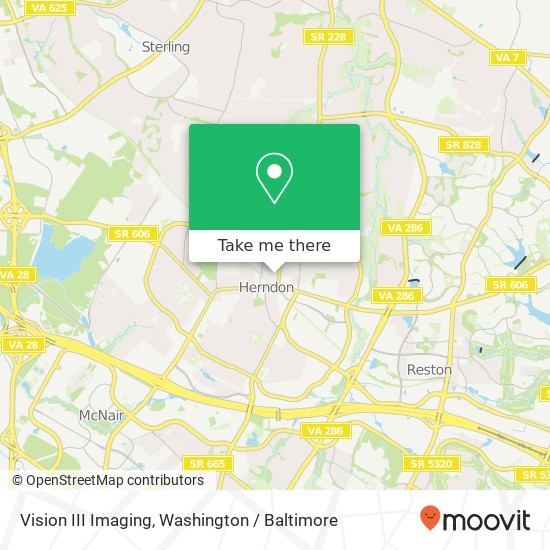 Mapa de Vision III Imaging