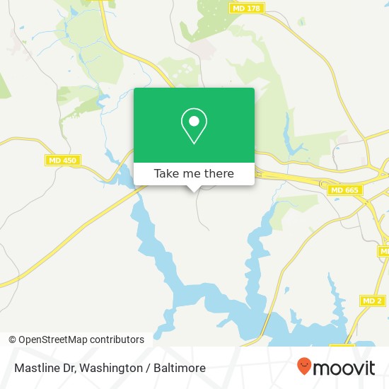 Mastline Dr, Annapolis, MD 21401 map