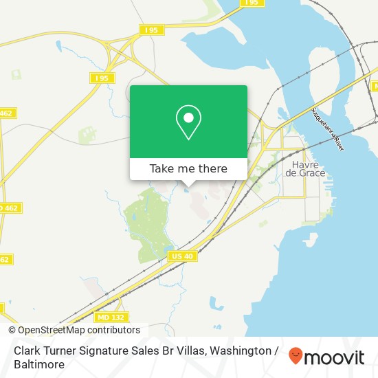 Mapa de Clark Turner Signature Sales Br Villas