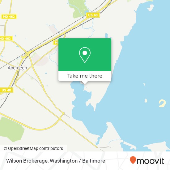 Mapa de Wilson Brokerage, 826 Country Club Rd