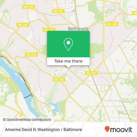 Mapa de Amerine David R, 5101 River Rd