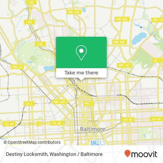 Destiny Locksmith, 12 W 20th St map