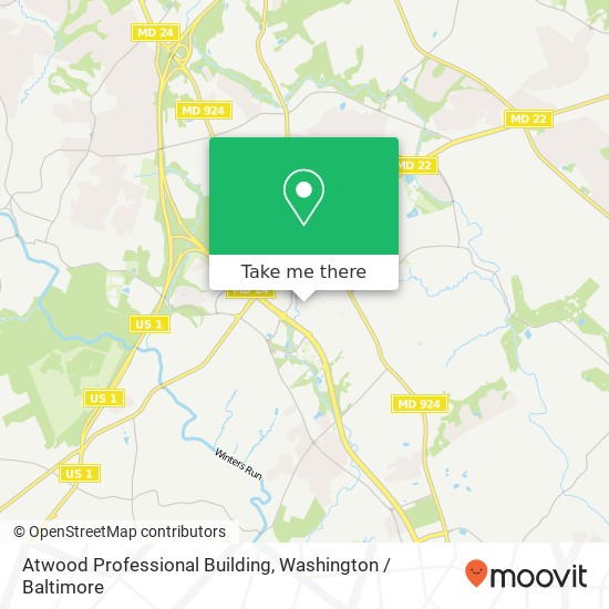 Mapa de Atwood Professional Building