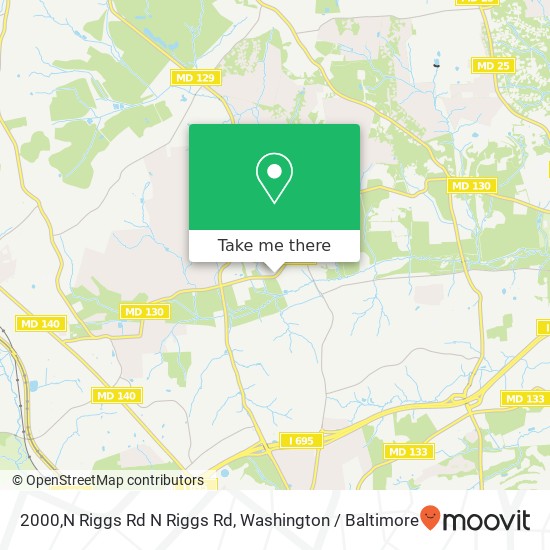 2000,N Riggs Rd N Riggs Rd, Stevenson, MD 21153 map