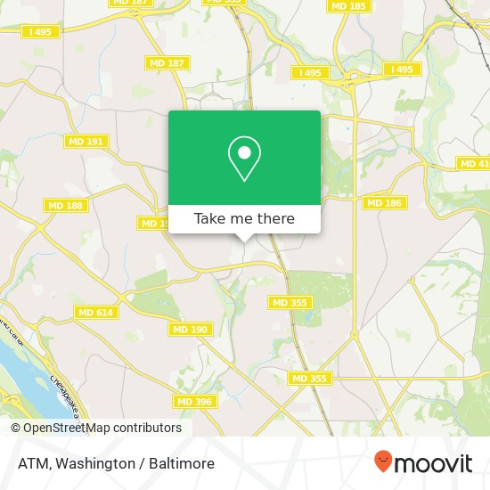 Mapa de ATM, 7115 Arlington Rd