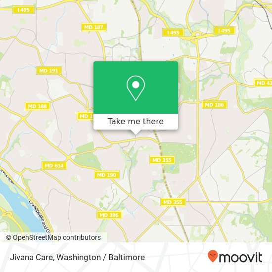 Jivana Care, 6931 Arlington Rd map