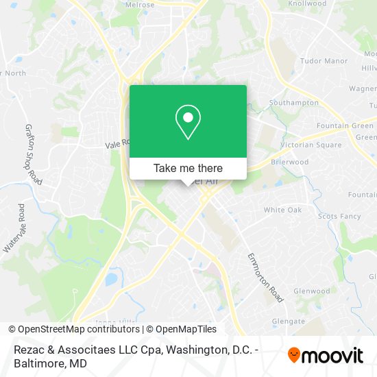 Rezac & Associtaes LLC Cpa map