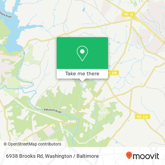 6938 Brooks Rd, Highland, MD 20777 map