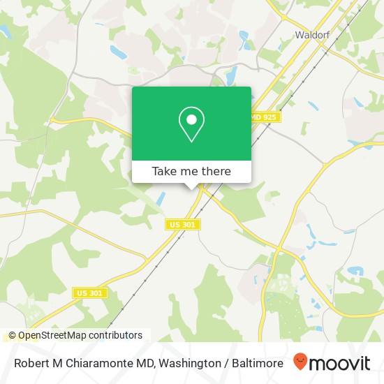 Robert M Chiaramonte MD, 4225 Altamont Pl map