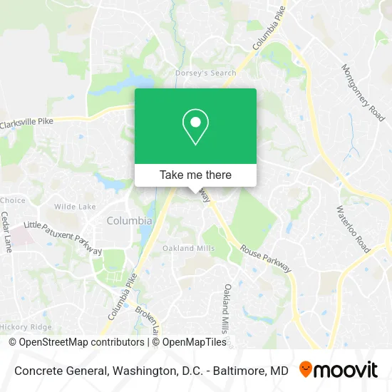 Concrete General map
